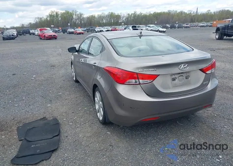 2013 Hyundai Elantra Limited из США, поврежденный, VIN 5NPDH4AE0DH191262